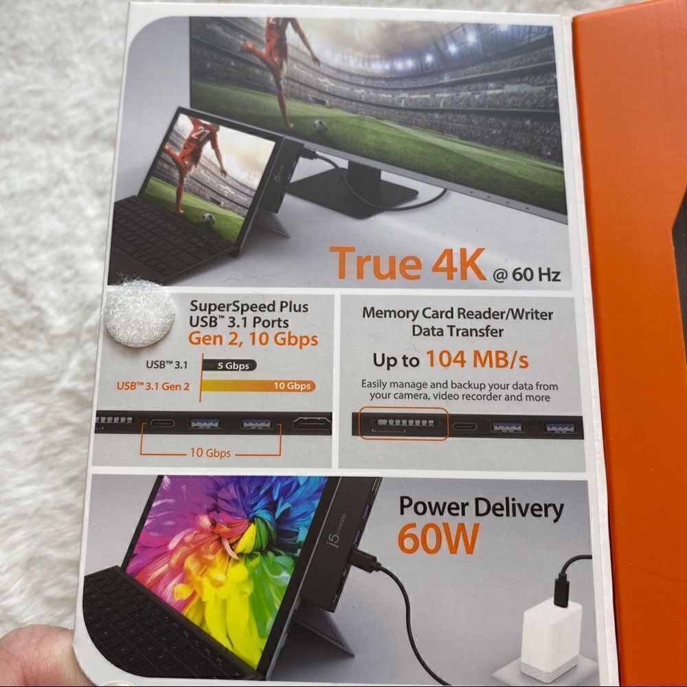 J Create Ultra Drive Minidock For Surface Pro 7